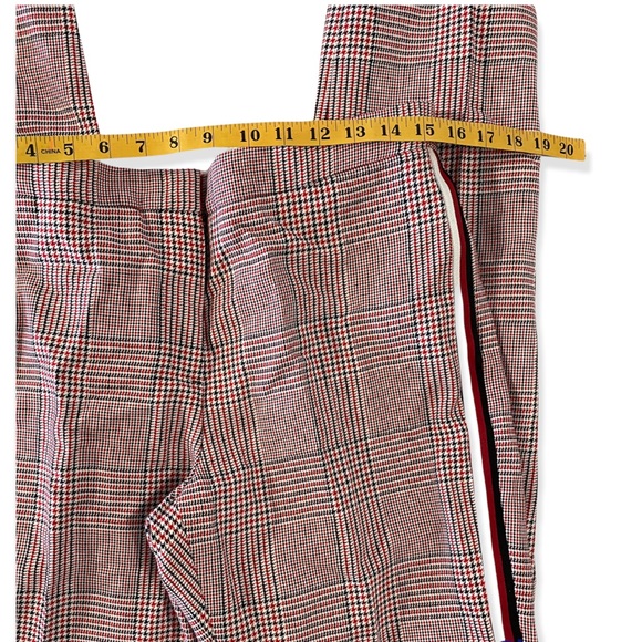 Burberry Wool Houndstooth Check Tailored Trousers Sz 8 New - Picture 9 of 16